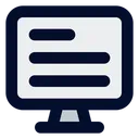 Free Computer Research Coding Icon