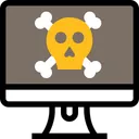 Free Computer Danger  Icon