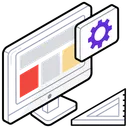 Free Computer Setting Computer Designing Graphic Designing Icon