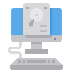 Free Computer Hard Disk  Icon