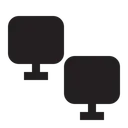 Free Computer File Sharing Icon