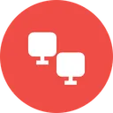 Free Computer File Sharing Icon