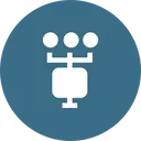 Free Computer Connection Chain Icon