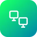 Free Computer File Sharing Icon
