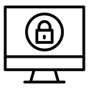 Free Computerkennwort  Symbol