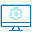 Free Computer Setting Setting Computer Icon