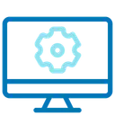 Free Computer Setting Setting Computer Icon