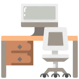 Free Computer Table  Icon