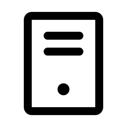 Free Computerturm  Symbol