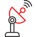 Free Comunicacao Radar Satelite Ícone