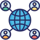 Free Comunicacion Global Globo Comunicacion Icono