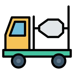 Free Concrete Truck  Icon