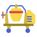 Free Concretemixer Construction Truck Icon