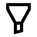Free Cone Filter Filtering Icon
