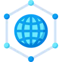 Free Conectividad global  Icono