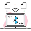 Free Conector bluetooth  Ícone