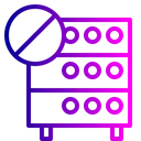 Free Base De Datos Hosting Servidor Icono