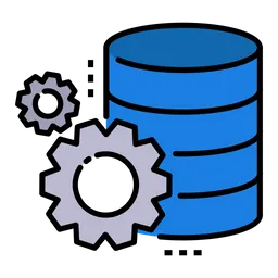 Free Configuración de la base de datos  Icono