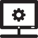 Free Configuración de la computadora  Icono