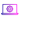 Free Computadora Portatil Dispositivo Engranaje Icono