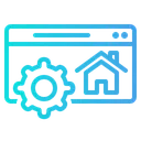 Free Configuración de la página de inicio  Icono