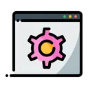 Free Ajuste Engranaje Configuracion Icono