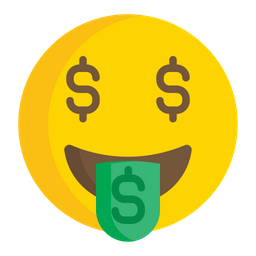 Money Mouth Face Yen Emoji PNG Images & PSDs for Download