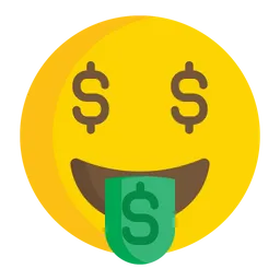Free Money Mouth Face Emoji Icon