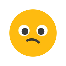 Free Confused Face Emoji Icon