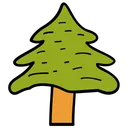 Free Tree Nature Conifer Tree Icon