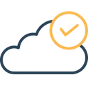 Free Online Cloud Dati Icon