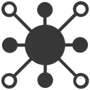 Free Connectivite Partage Connecteur Icône