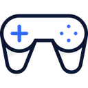 Free Console Blue Black Lineal Icon