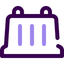 Free Construction barrier  Icon
