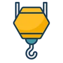 Free Construction Crane  Icon