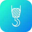 Free Construction Crane Hook Icon