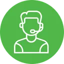 Free Consultant Customer Support Icon
