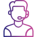 Free Consultor Cliente Soporte Icono