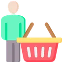 Free Costumer Commerce And Shopping Buyer Icon