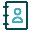 Free Contact User Essential Icon