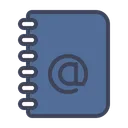 Free Contact Diary Address Icon