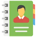 Free Contact Book Notebook Book Icon