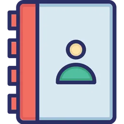 Free Contact Book  Icon