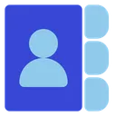 Free Contact Phone Communication Icon
