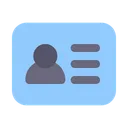 Free Contact Information Business Identity Icon