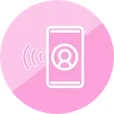 Free Contact Share Phone Network Airdrop Icon