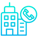 Free Contact Building Office Icon