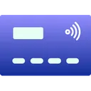 Free Contactless Credit Card  Icon