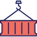 Free Container Shipment Logistic Icon