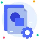 Free Content management  Icon